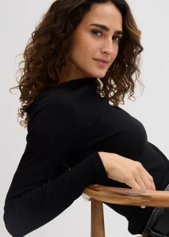 T-shirt côtelé ajusté