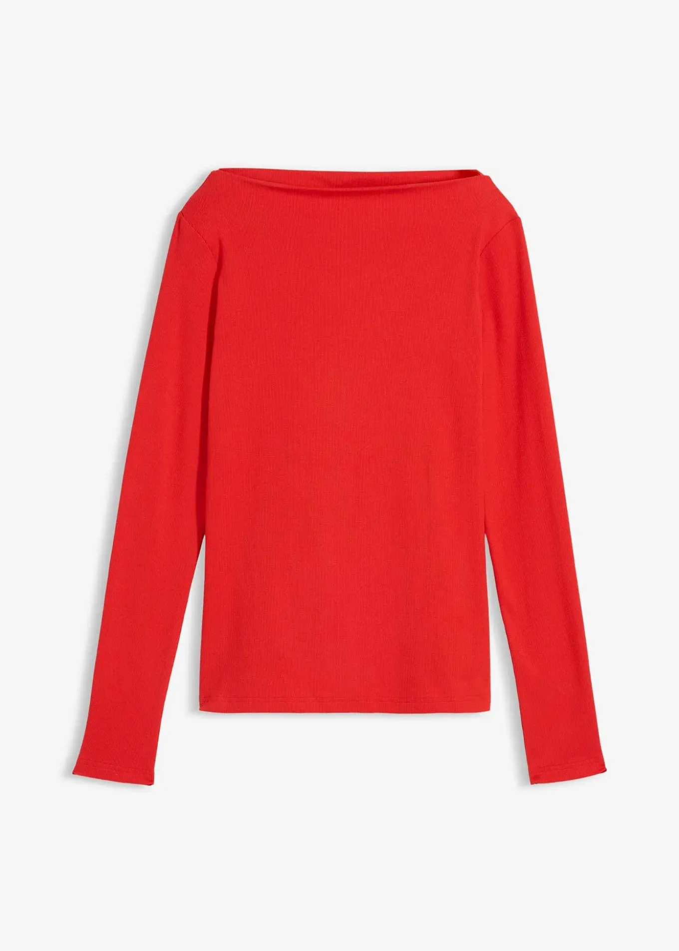 T-shirt côtelé ajusté