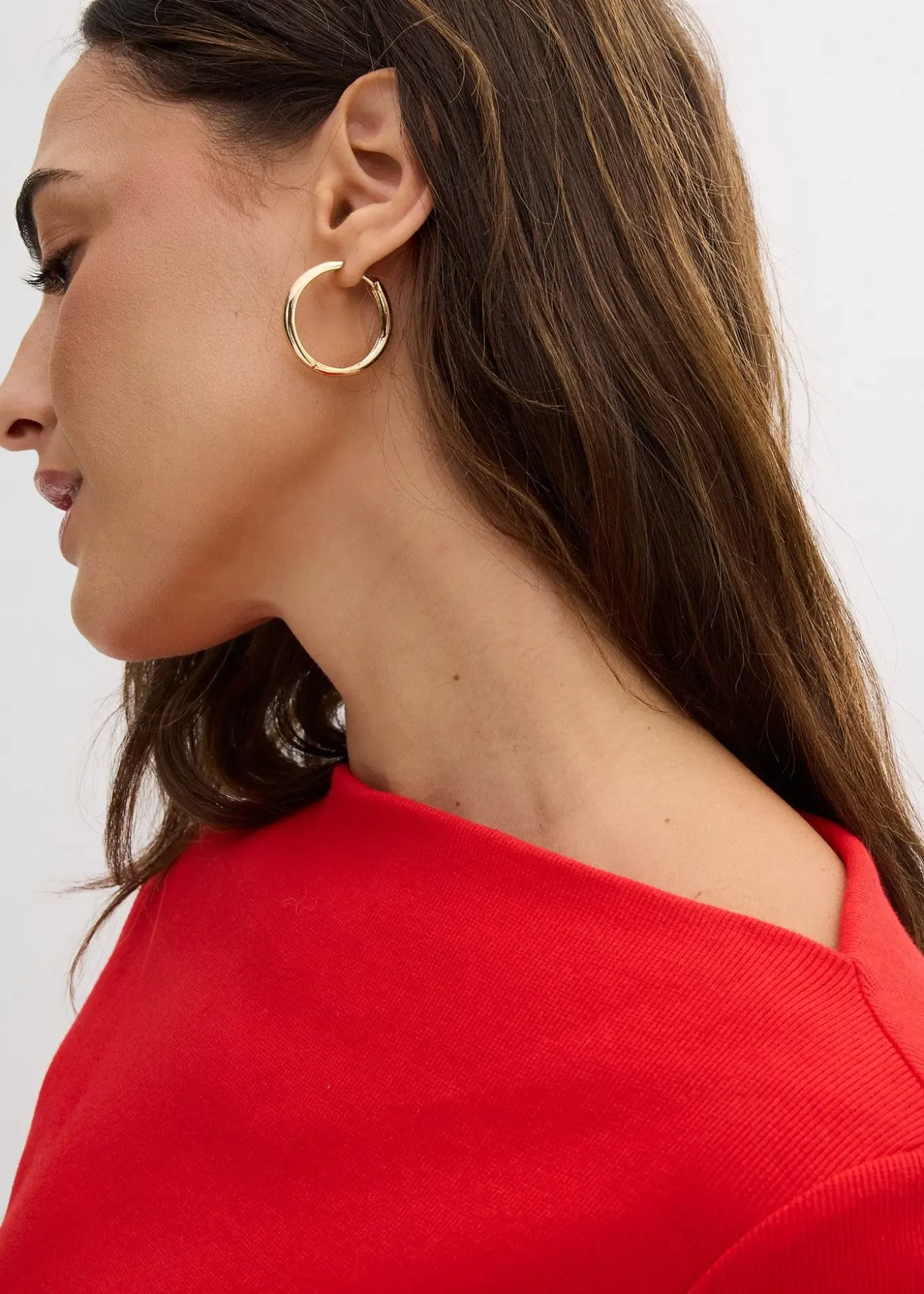 T-shirt côtelé ajusté