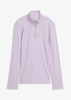 T-shirt côtelé doux