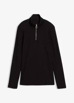 T-shirt côtelé doux