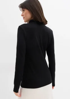 T-shirt côtelé doux