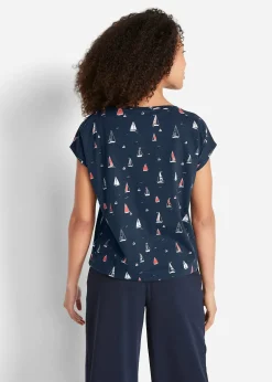 T-shirt décontracté, manches courtes