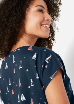 T-shirt décontracté, manches courtes