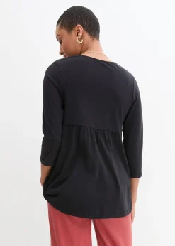 T-shirt de grossesse avec fonction allaitement en coton