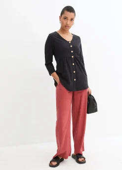 T-shirt de grossesse avec fonction allaitement en coton