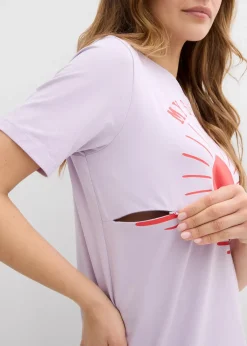 T-shirt de grossesse et d’allaitement en coton