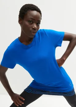 T-shirt de sport long, style 2-en-1