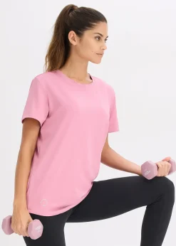 T-shirt de sport oversize et texturé