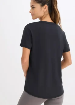 T-shirt de sport oversize et texturé