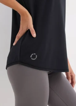 T-shirt de sport oversize et texturé