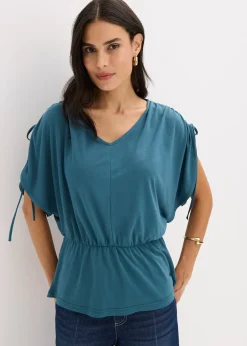 T-shirt doux en modal mélangé