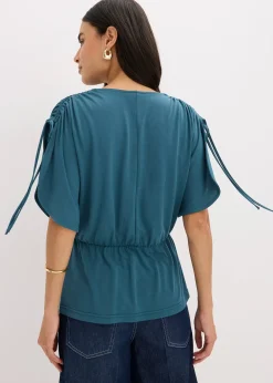 T-shirt doux en modal mélangé