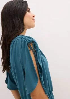 T-shirt doux en modal mélangé