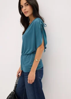 T-shirt doux en modal mélangé