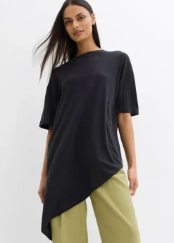 T-shirt doux en modal mélangé