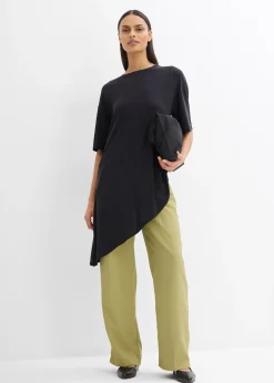 T-shirt doux en modal mélangé