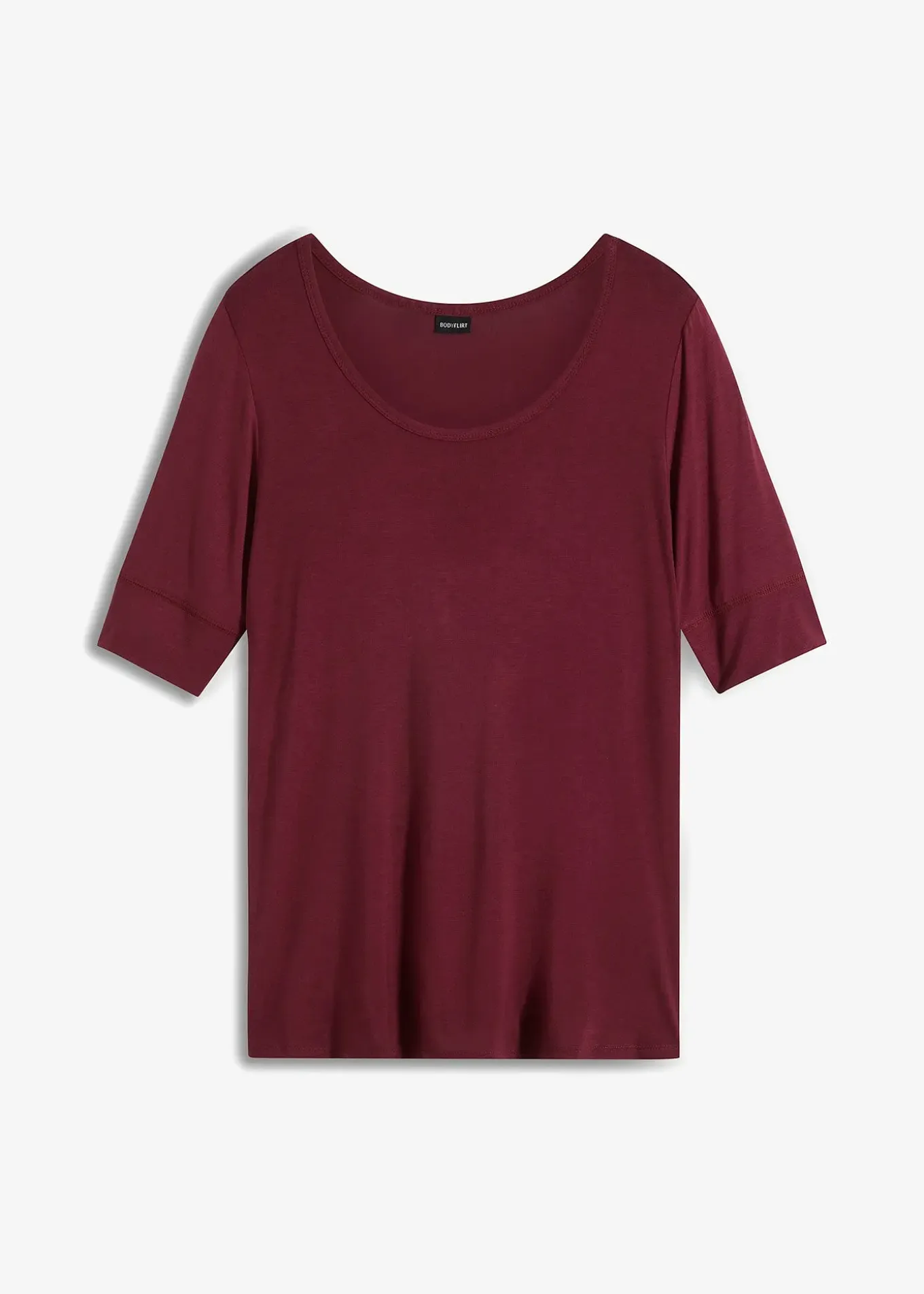 T-shirt doux en viscose extensible
