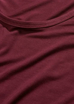 T-shirt doux en viscose extensible