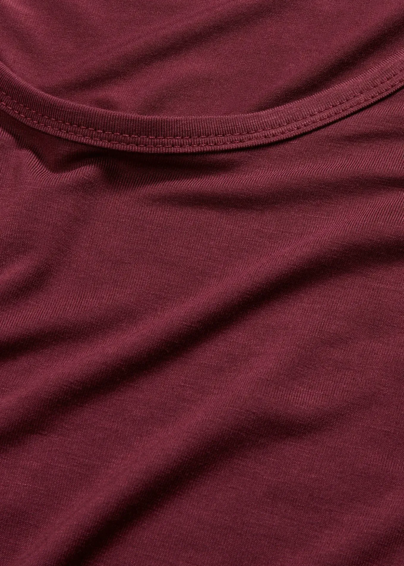 T-shirt doux en viscose extensible