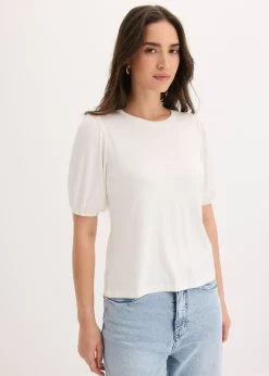 T-shirt doux en viscose extensible