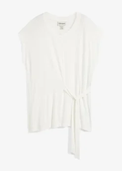 T-shirt doux en viscose extensible