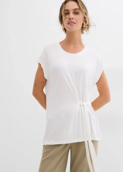 T-shirt doux en viscose extensible