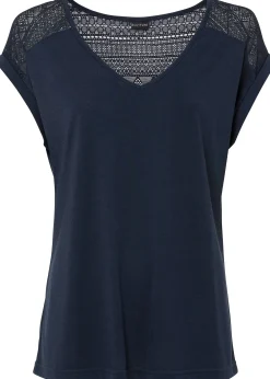T-shirt doux en viscose extensible