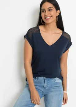 T-shirt doux en viscose extensible