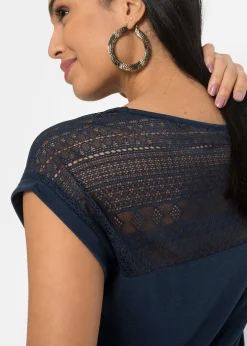 T-shirt doux en viscose extensible