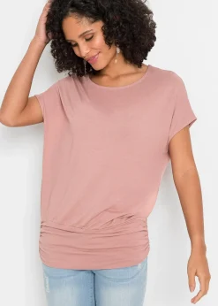 T-shirt doux en viscose extensible