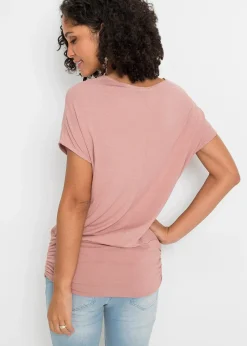 T-shirt doux en viscose extensible