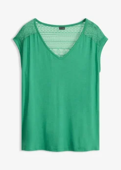 T-shirt doux en viscose extensible