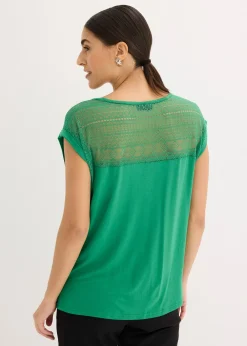 T-shirt doux en viscose extensible