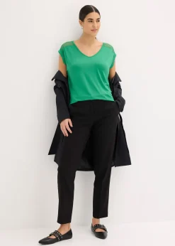 T-shirt doux en viscose extensible