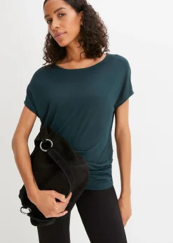 T-shirt doux en viscose extensible