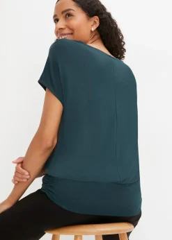 T-shirt doux en viscose extensible