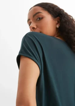 T-shirt doux en viscose extensible