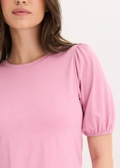 T-shirt doux en viscose extensible