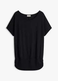 T-shirt doux en viscose extensible