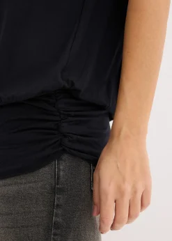 T-shirt doux en viscose extensible