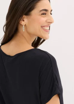 T-shirt doux en viscose extensible