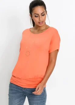 T-shirt doux en viscose extensible