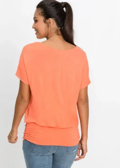 T-shirt doux en viscose extensible