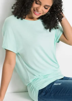 T-shirt doux en viscose extensible