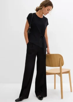 T-shirt doux en viscose extensible