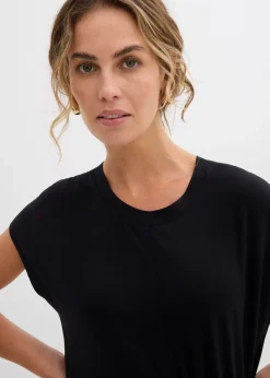 T-shirt doux en viscose extensible