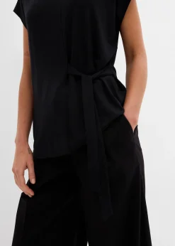 T-shirt doux en viscose extensible