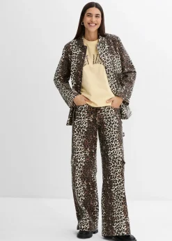 T-shirt doux et oversize en coton extensible