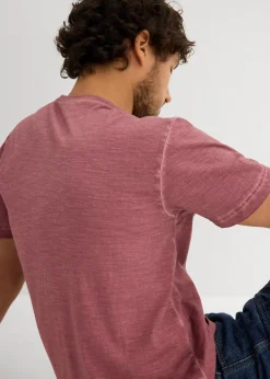 T-shirt effet délavé